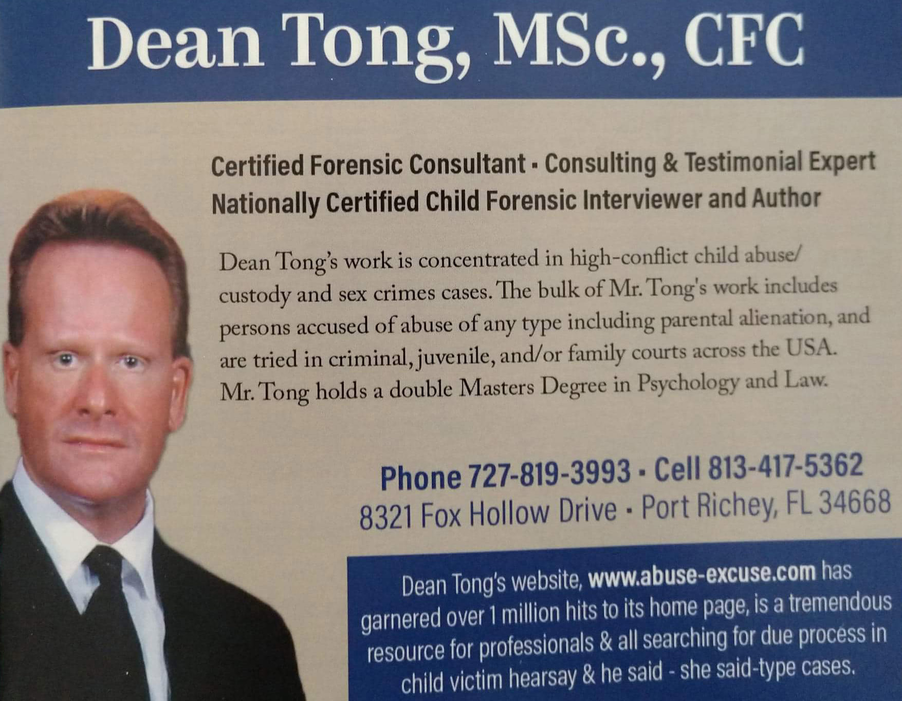 Dean Tong, MSc., CFC